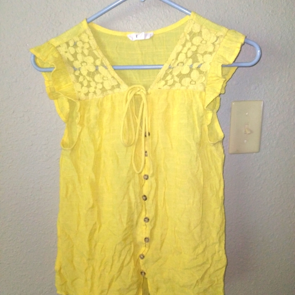 Yellow Blouse